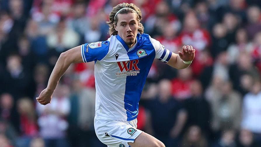 Todd Cantwell in action for Blackburn