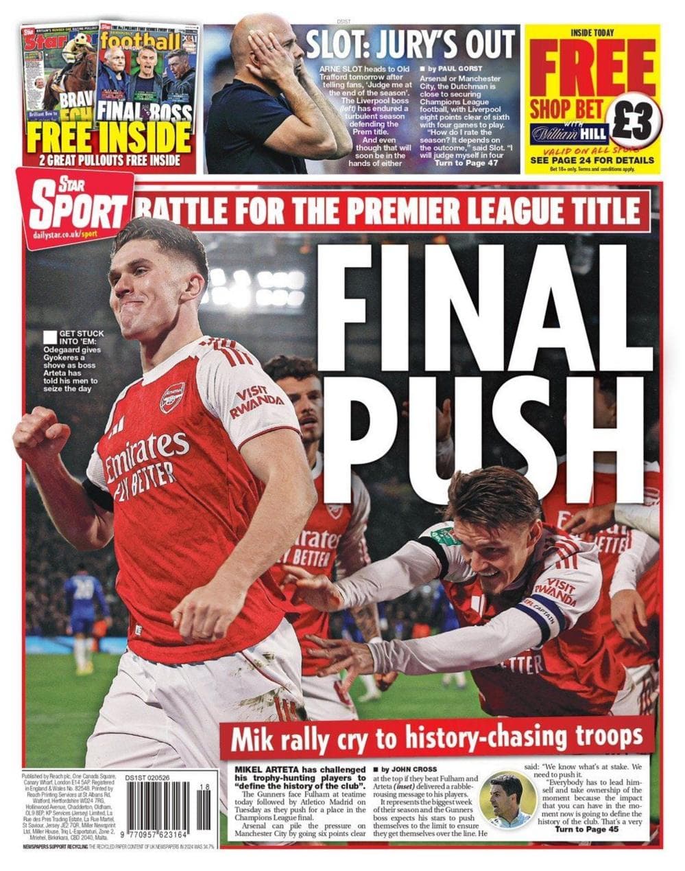 Star back page