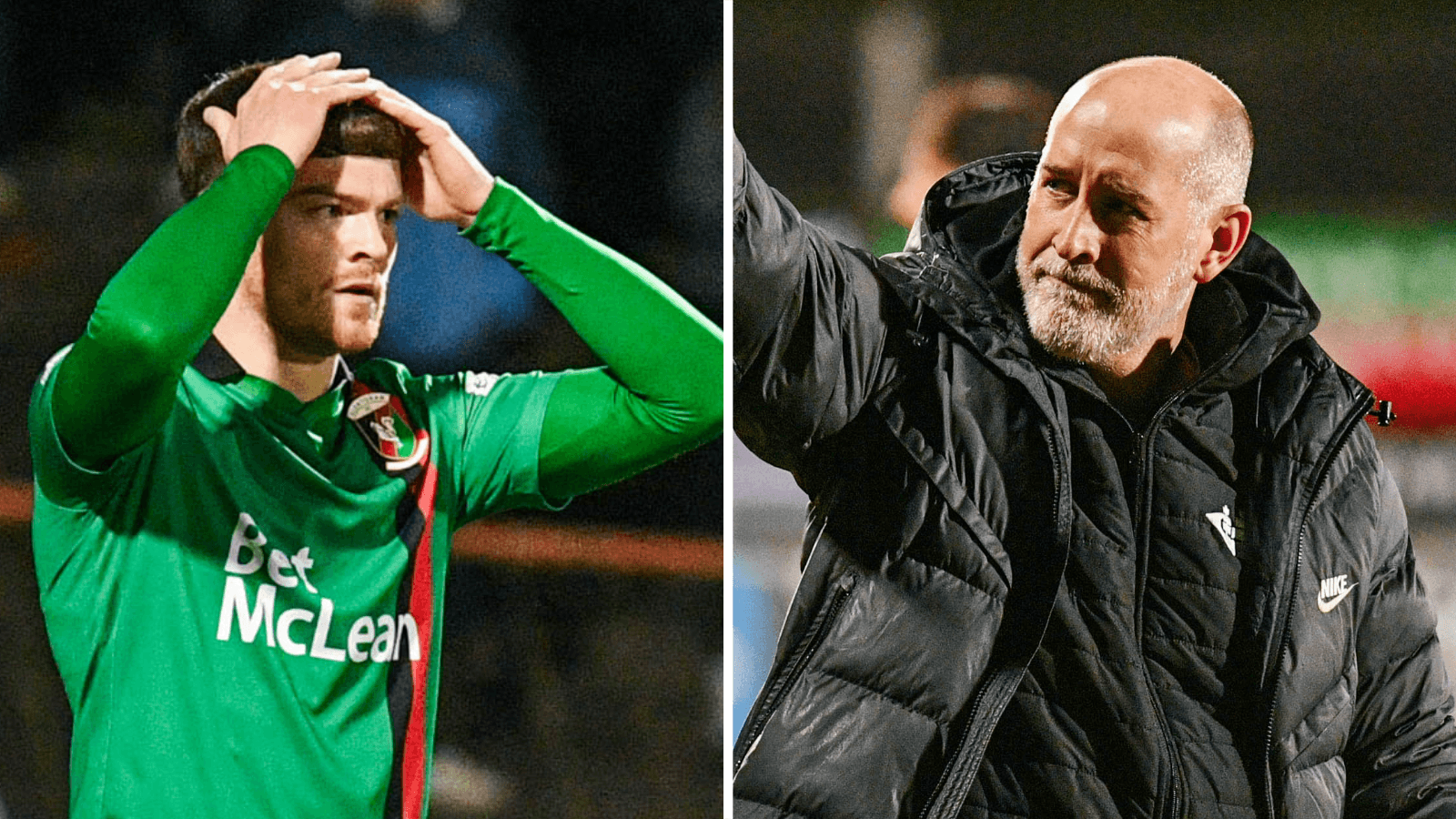 'Job not done' for Larne as Glentoran need a 'snooker'
