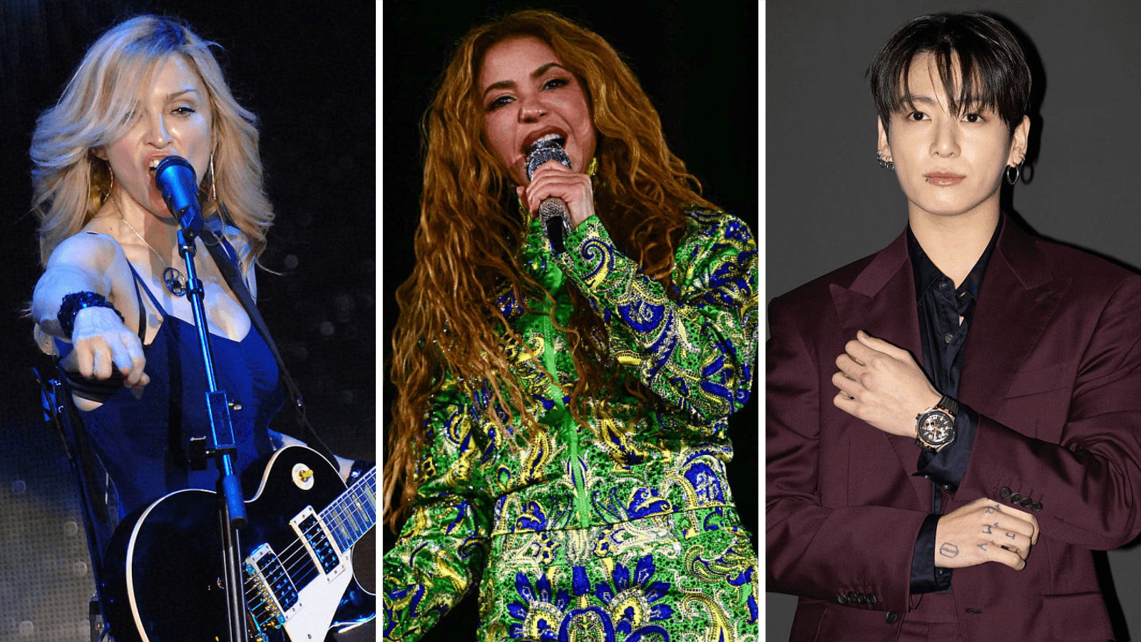 Madonna, Shakira & BTS to headline World Cup final half-time show