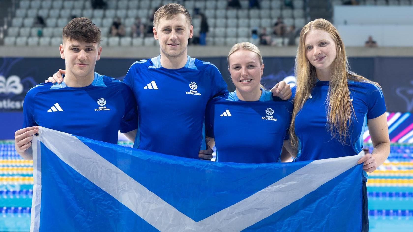 Scots Paralympic medallists selected for Glasgow 2026 Para-swimming