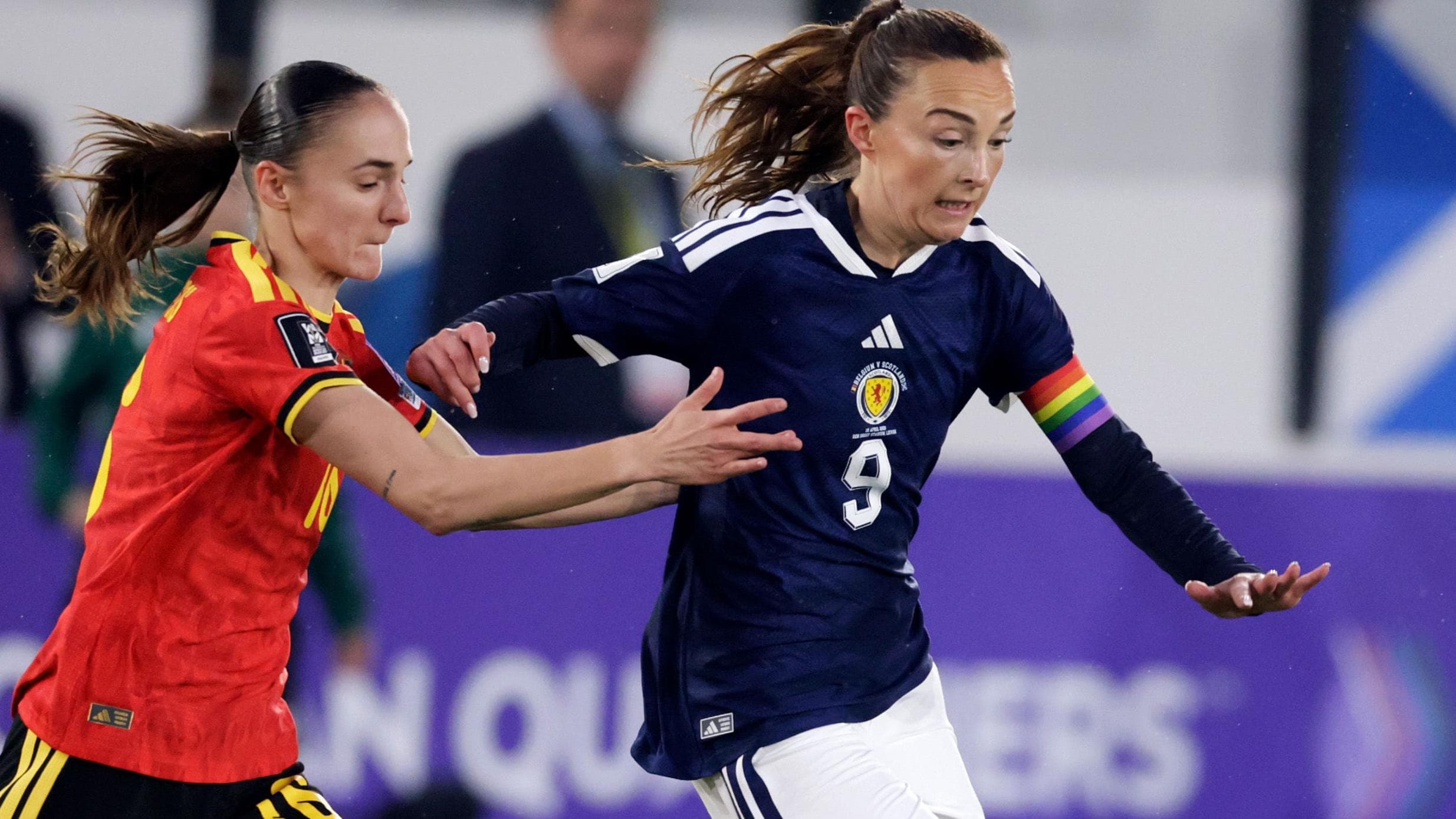 'Frustrated' Scotland show signs of growth in Belgium