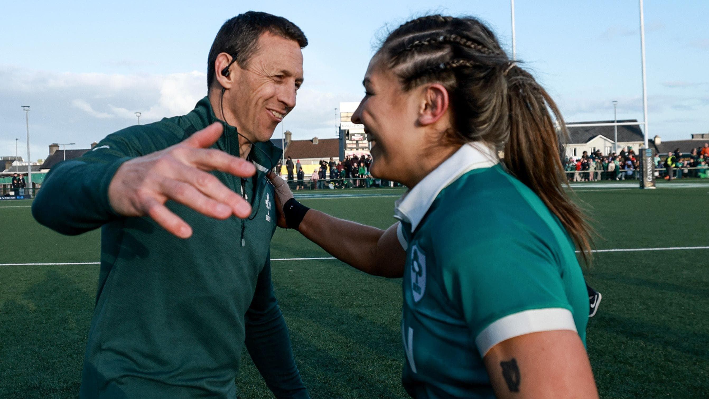 'Dream come true' for Parsons as Ireland turn on style