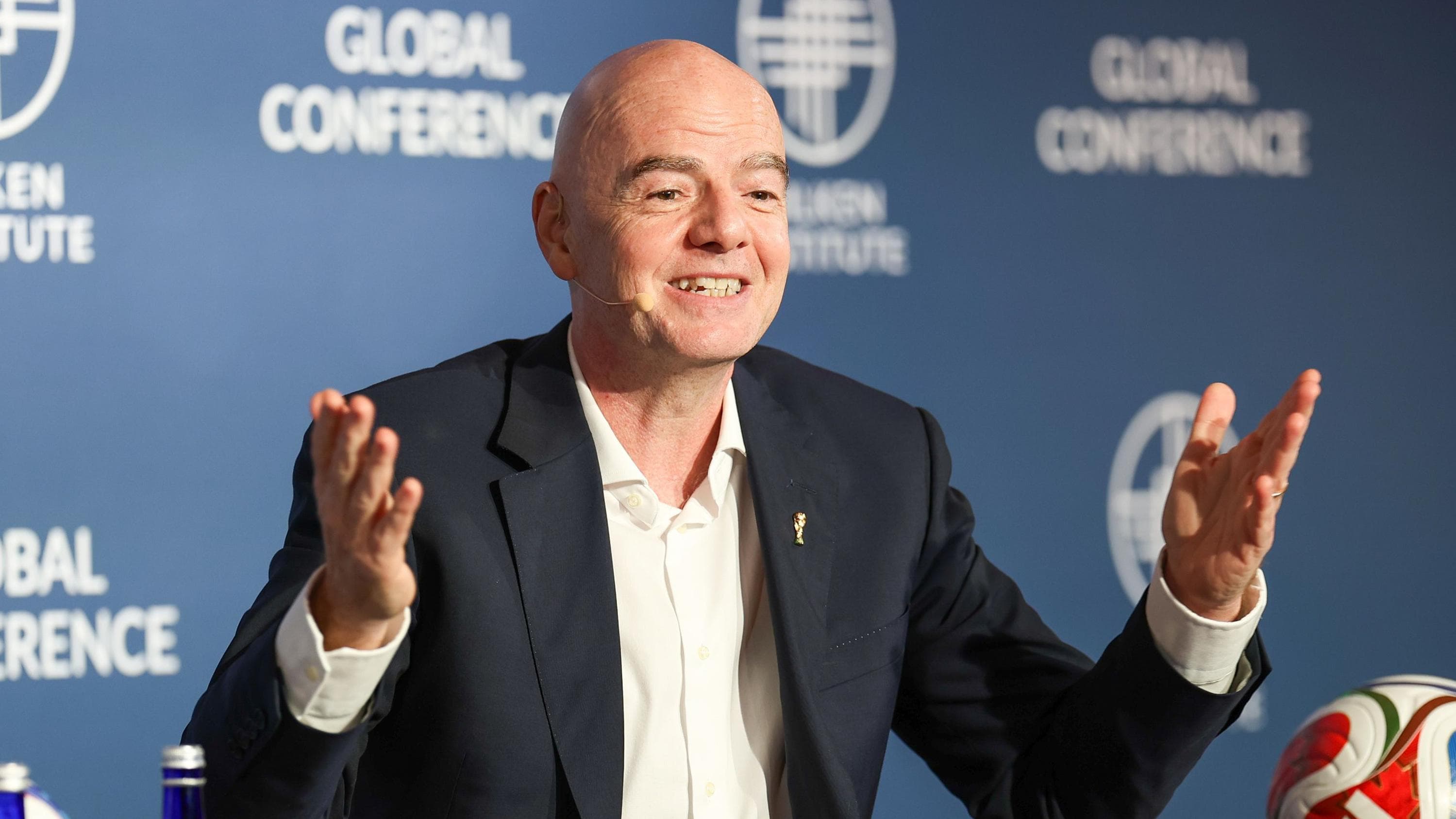 Infantino's hot dog & soft drink pledge over $2m ticket