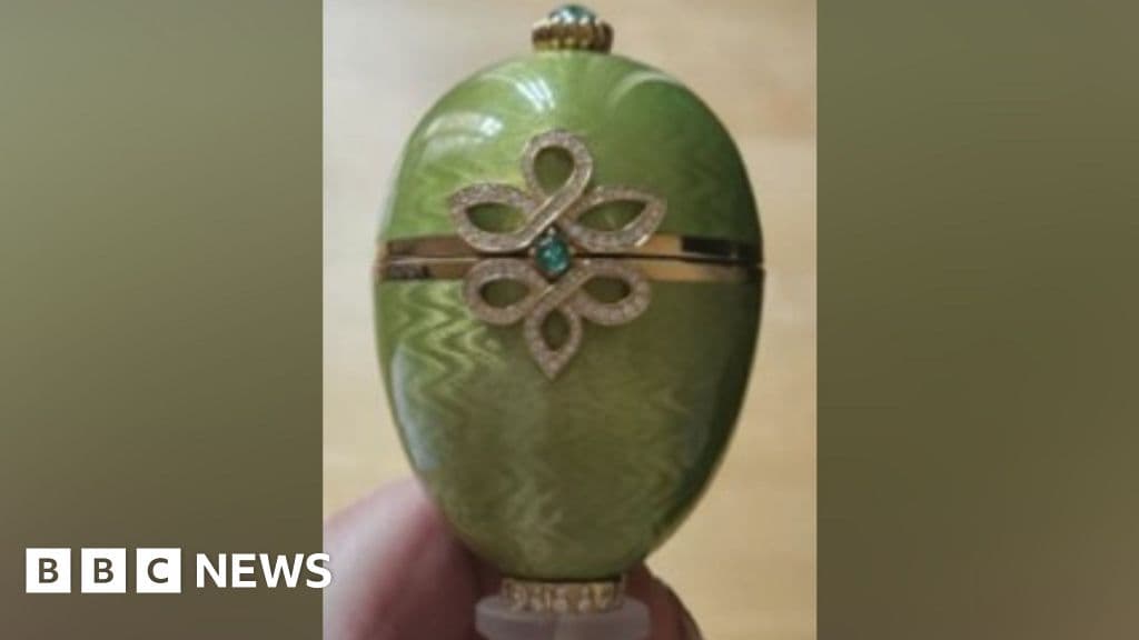 Pub thief jailed for stealing handbag with £2m Fabergé egg inside