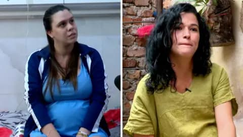 Two Cuban mothers are talking to the BBC.