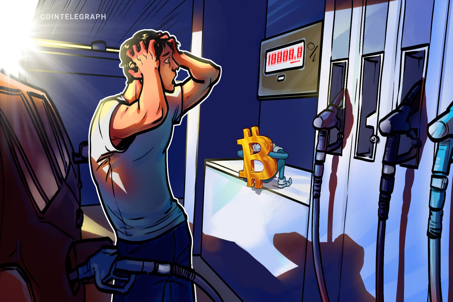 Bitcoin hits $73K as cool US CPI data shows 60-year record gas price hike