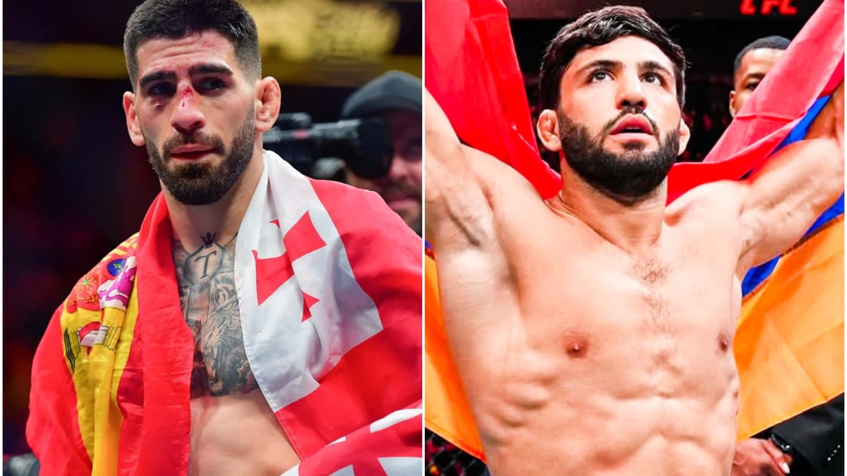 Tsarukyan contesta a Topuria con numerosos ataques: "No es un hombre"