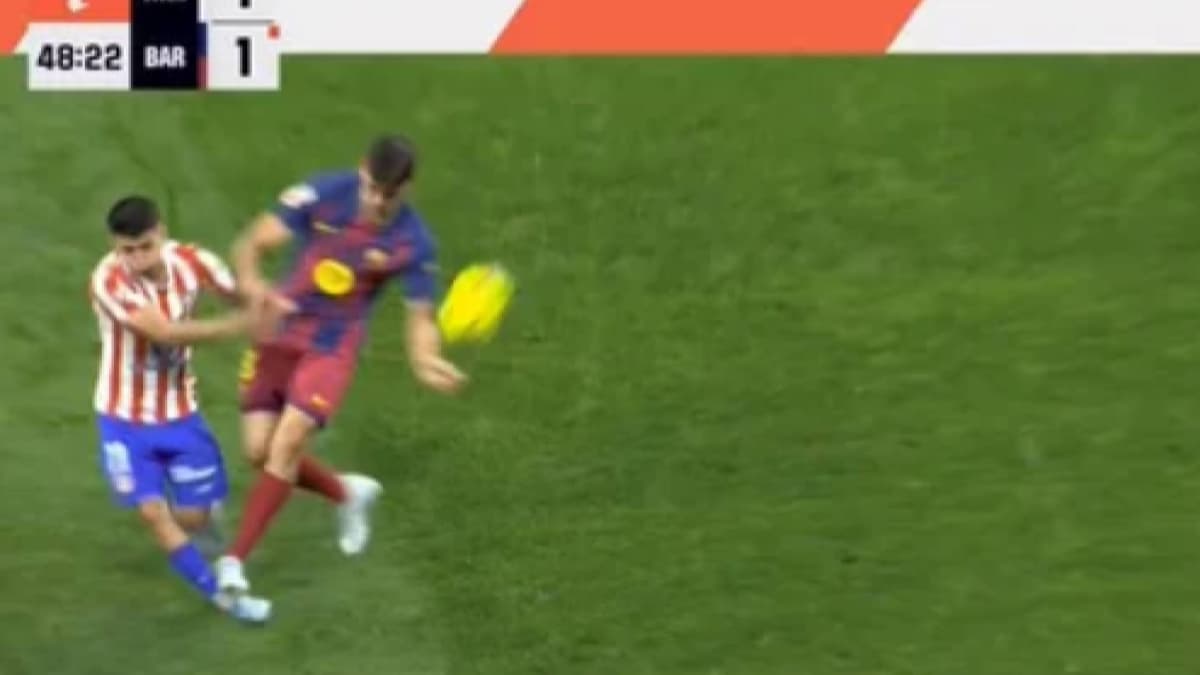 La no expulsión a Gerard Martín: "No tuvo que ser revisada, en el campo es una acción de roja"