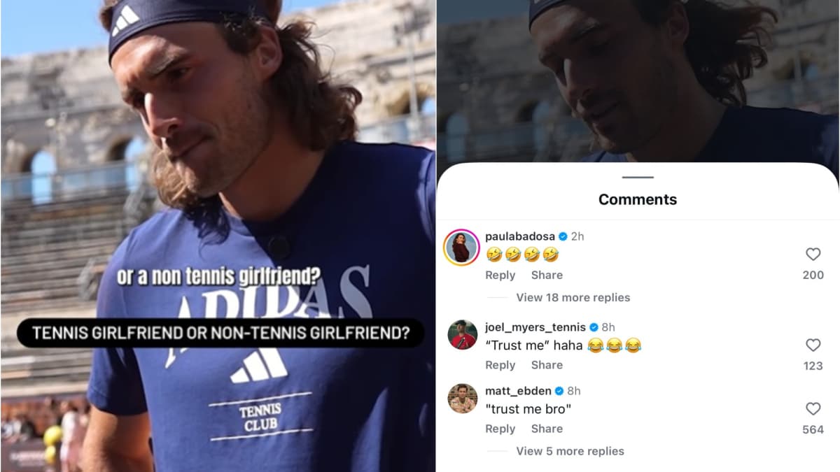 Tsitsipas admite que prefiere que su novia no sea tenista... y así responde Badosa