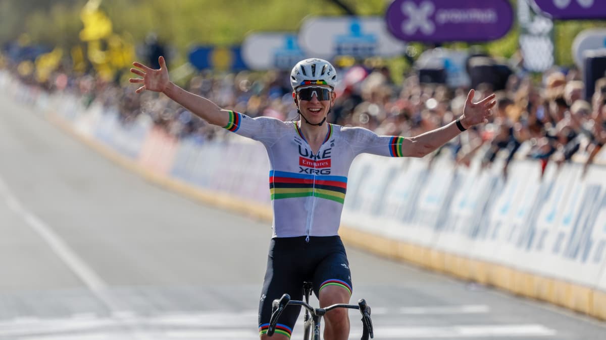 Tadej Pogacar ya mira a la París-Roubaix: “Esta victoria me da mucha motivación”