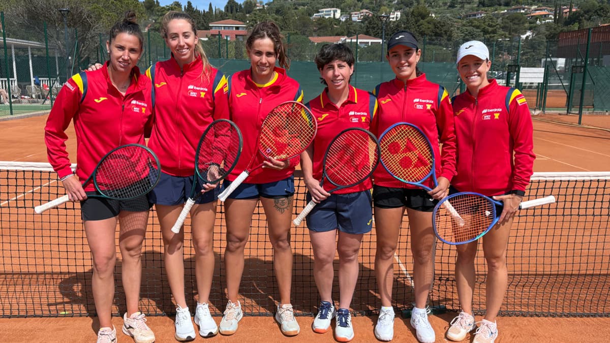España prepara la eliminatoria de la Billie Jean King Cup en Eslovenia