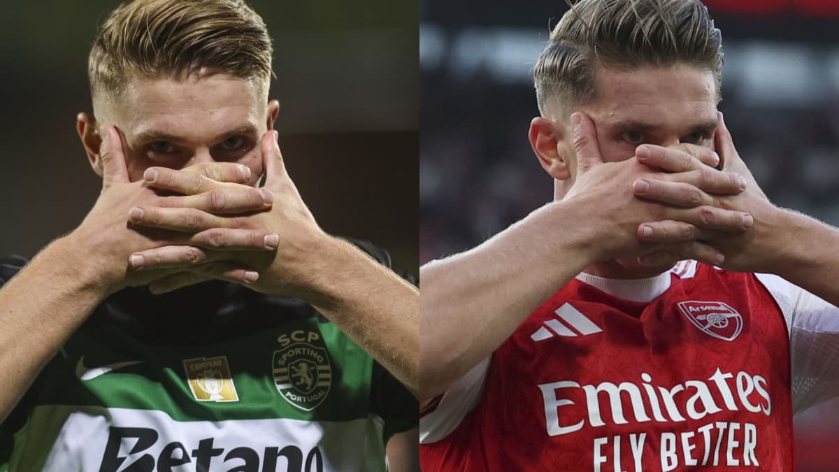 Gyökeres se cambia de máscara: "Hizo algo increíble"