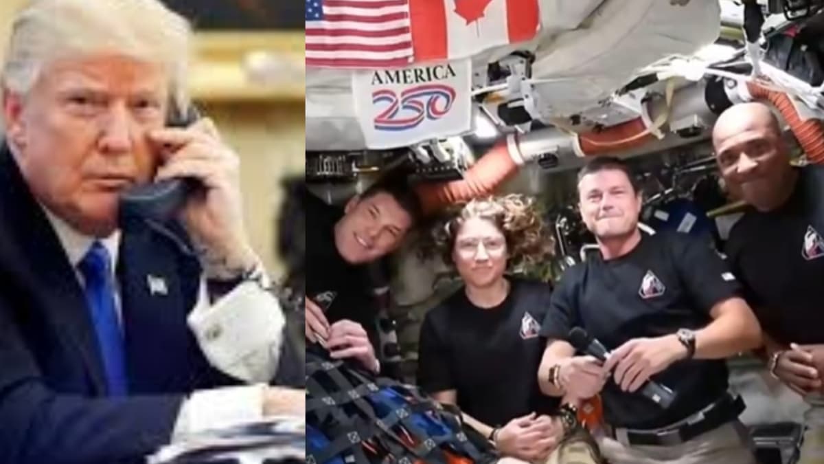 La llamada de Trump a los astronautas y la batería de preguntas que provoca el silencio de la tripulación