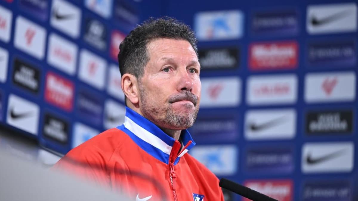 Simeone: "Necesitamos seguir adelante y no importa quién esté delante"