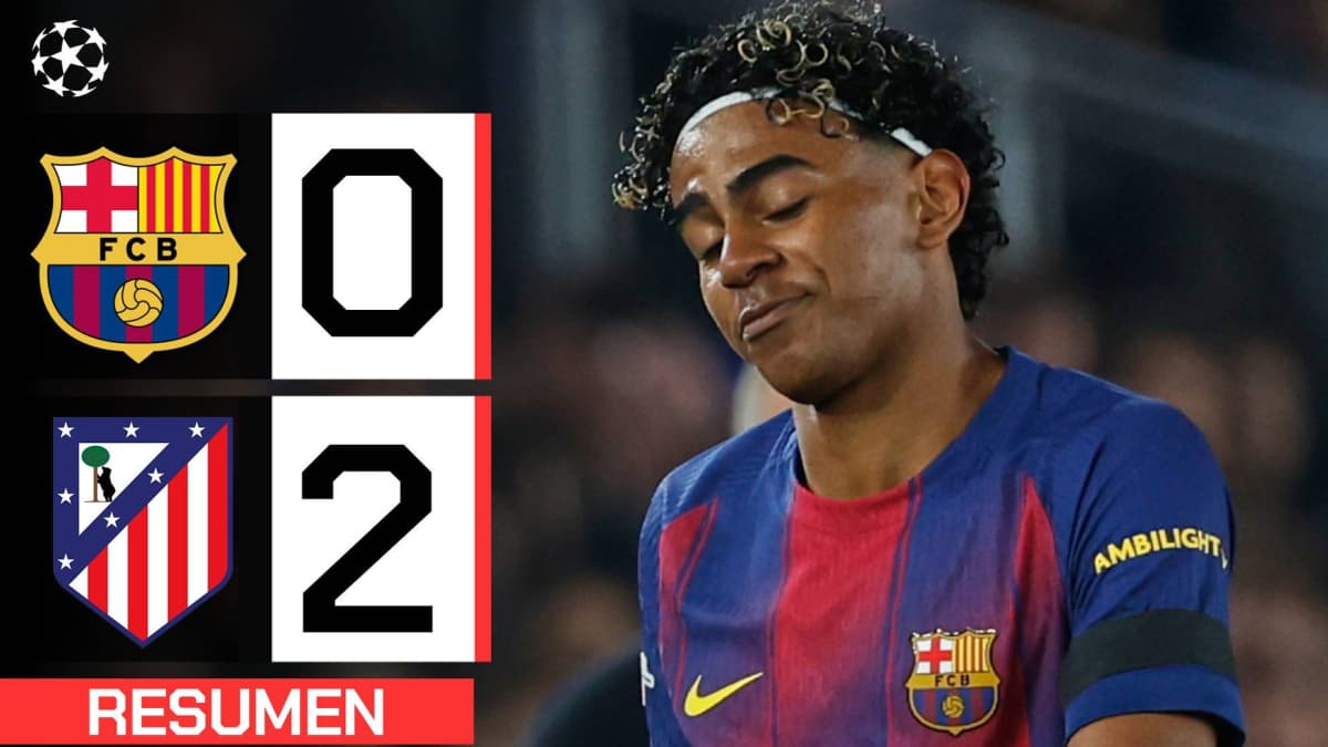 Barcelona 0-2 Atlético de Madrid I ida cuartos de final Champions League