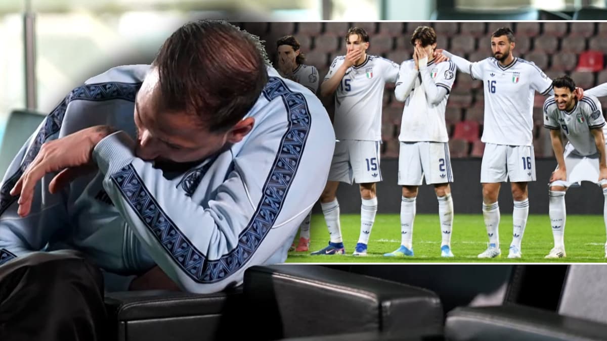 Duele ver la imagen: Donnarrumma rompe a llorar como nunca por el debacle histórico de Italia