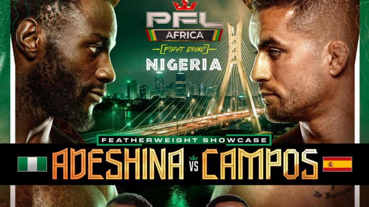 Nacho Campos será 'main event' de PFL África en Nigeria