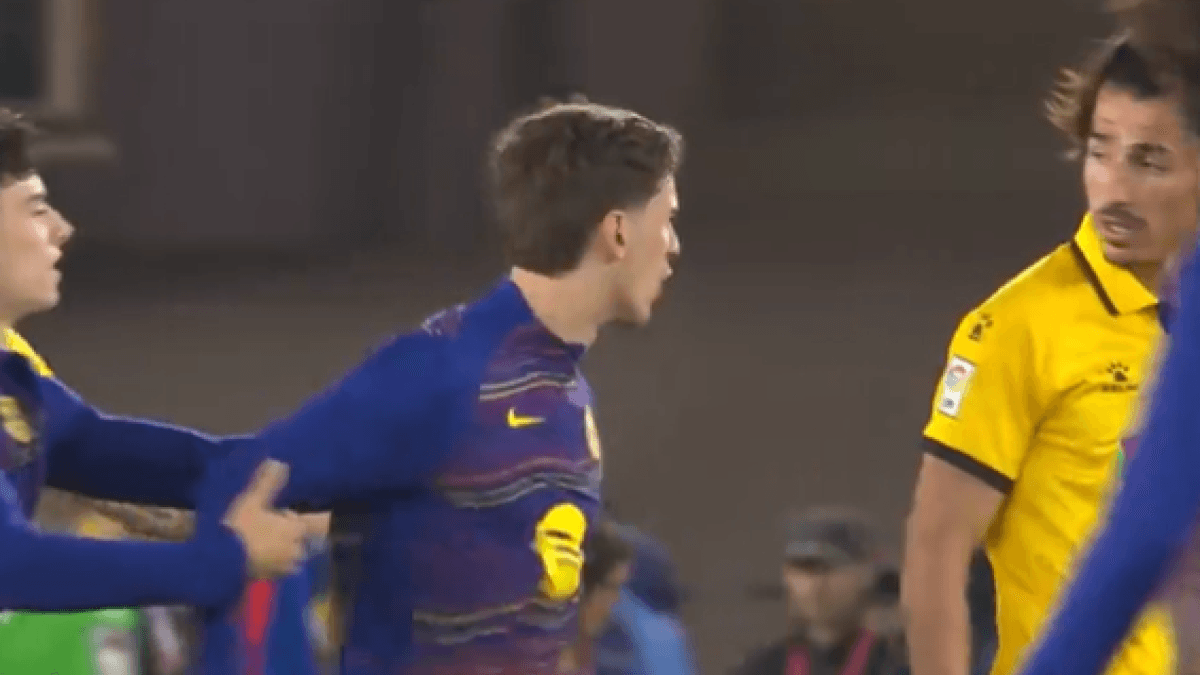 Señalan a Gavi: "Se ve el respeto que tienen por los compañeros de profesión"