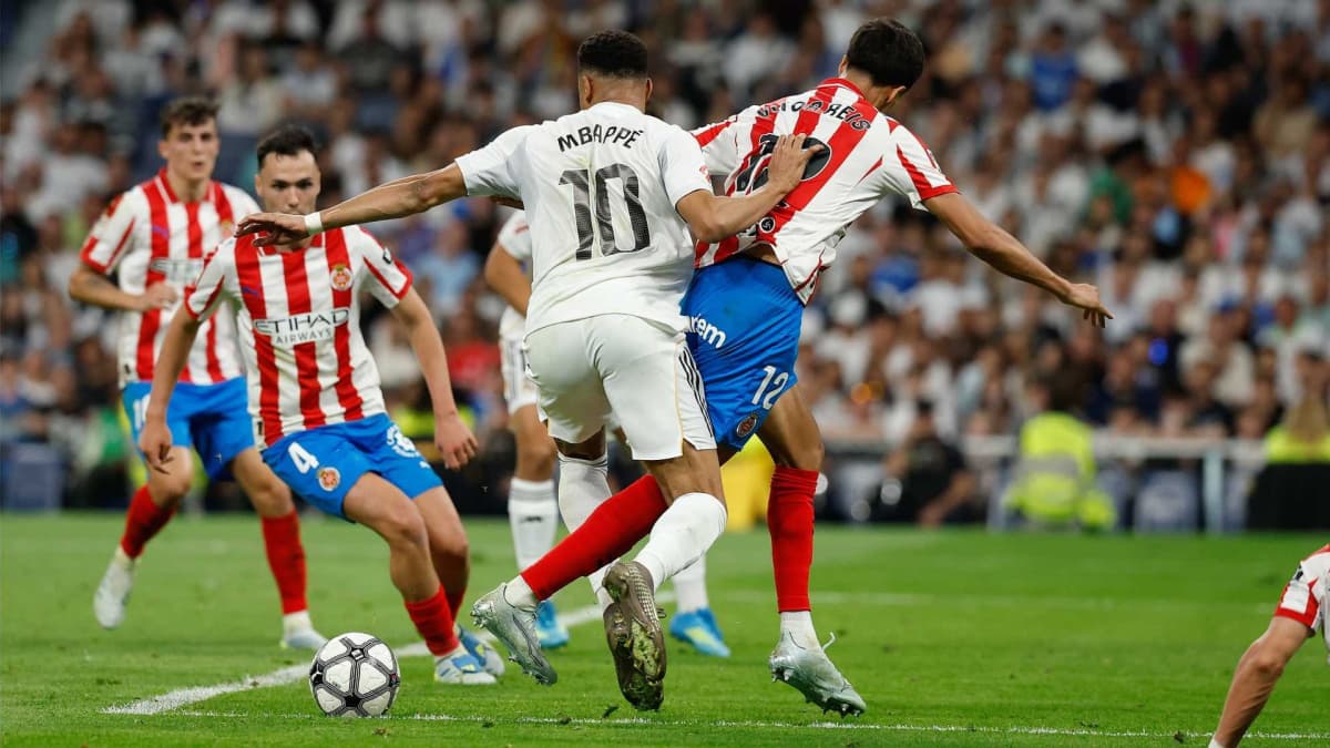 La secuencia de posible penalti a Mbappé que indignó al madridismo