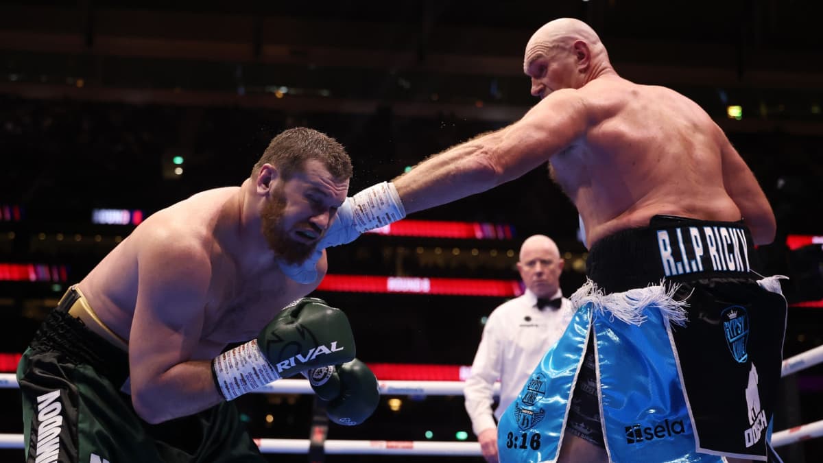 Tyson Fury convence en su regreso y reta a Anthony Joshua: "Serå la Batalla de Gran Bretaña"