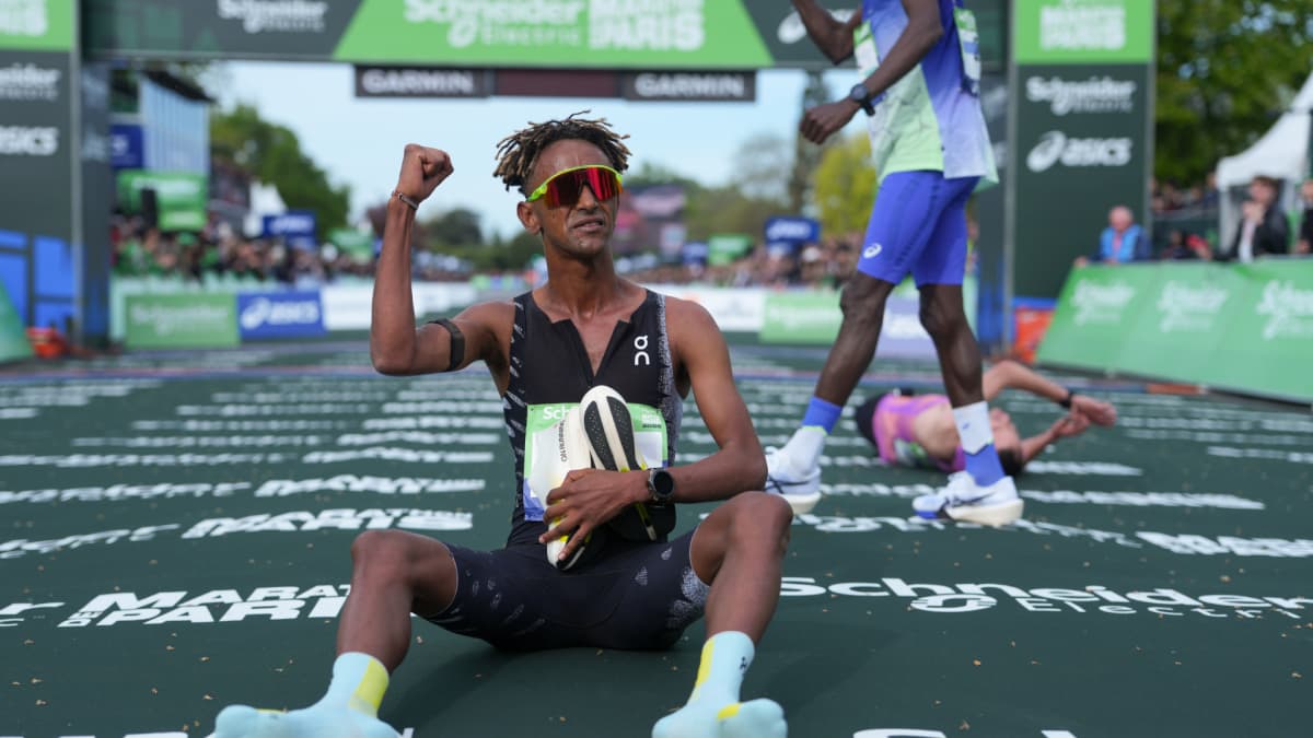 Crippa, italiano de origen etĂope, primer europeo en ganar el maratĂłn de ParĂs en casi 25 años