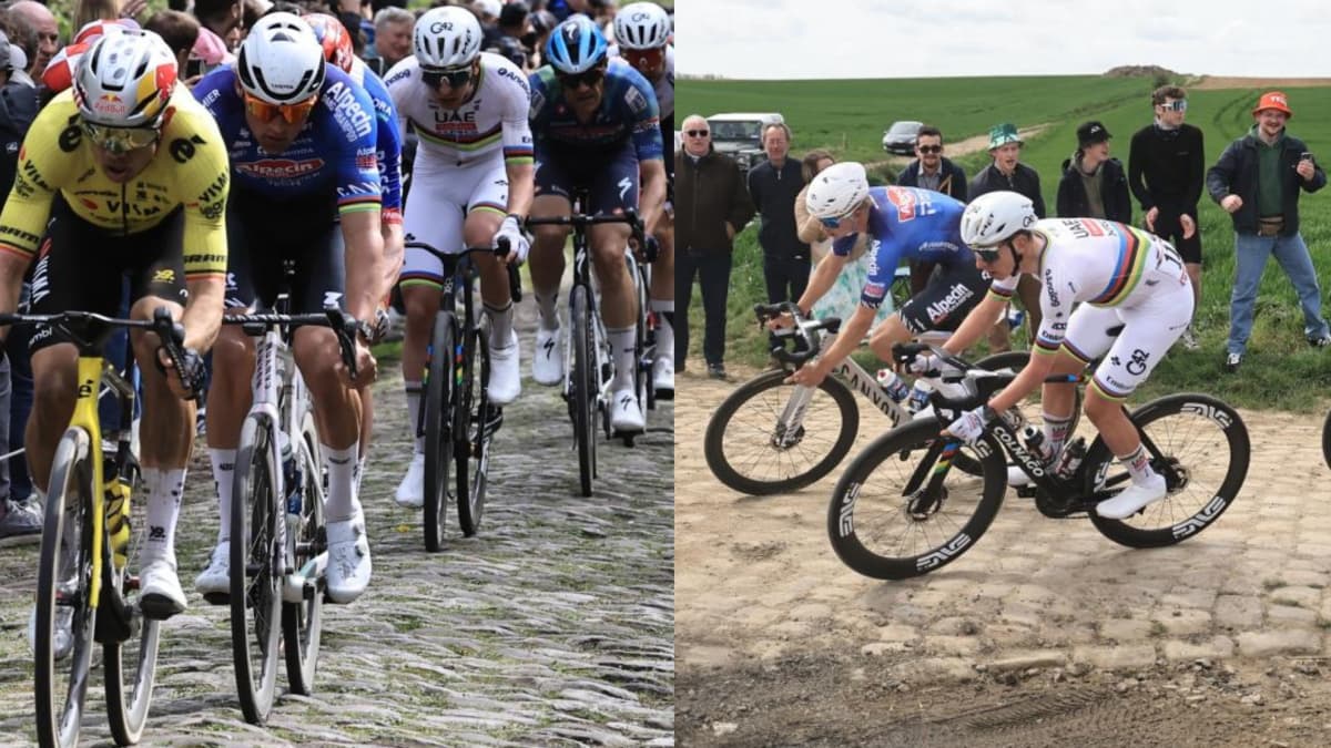 Las mejores imágenes de la Paris Roubaix 2026: adoquines, caídas y pasión en una jornada para la historia