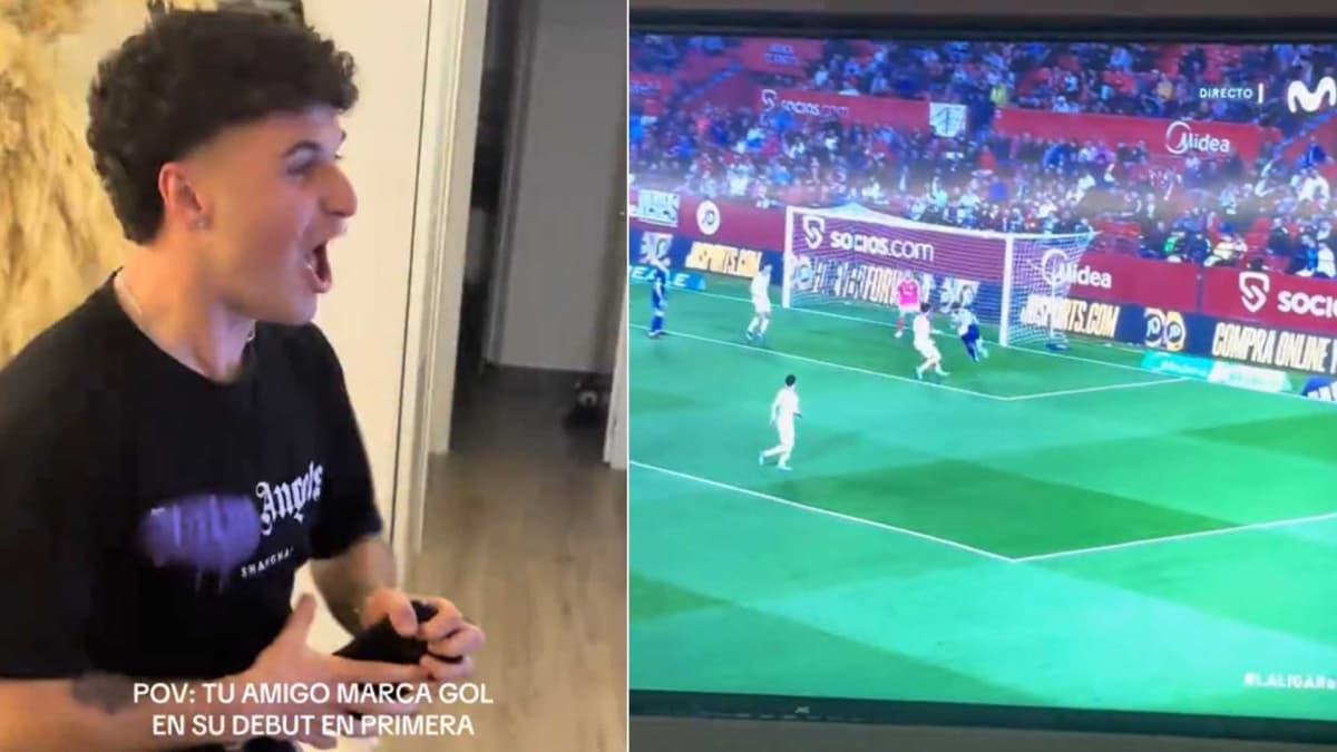 El valor de la amistad: así reaccionaron los amigos de Javi Boñar al gol en su debut