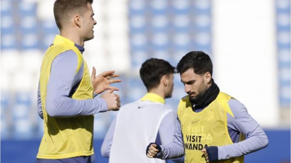 El Villarreal se pone la camiseta del Atlético de Madrid