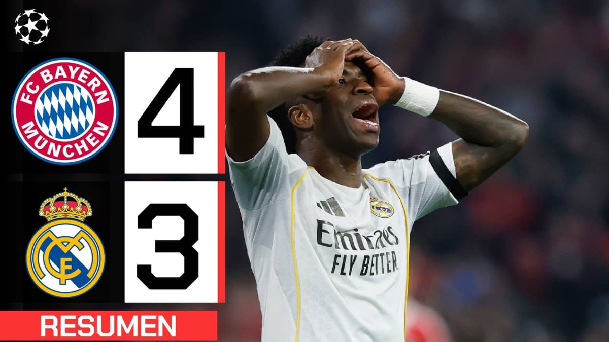 Bayern Munich 4-3 Real Madrid | Resumen Champions League