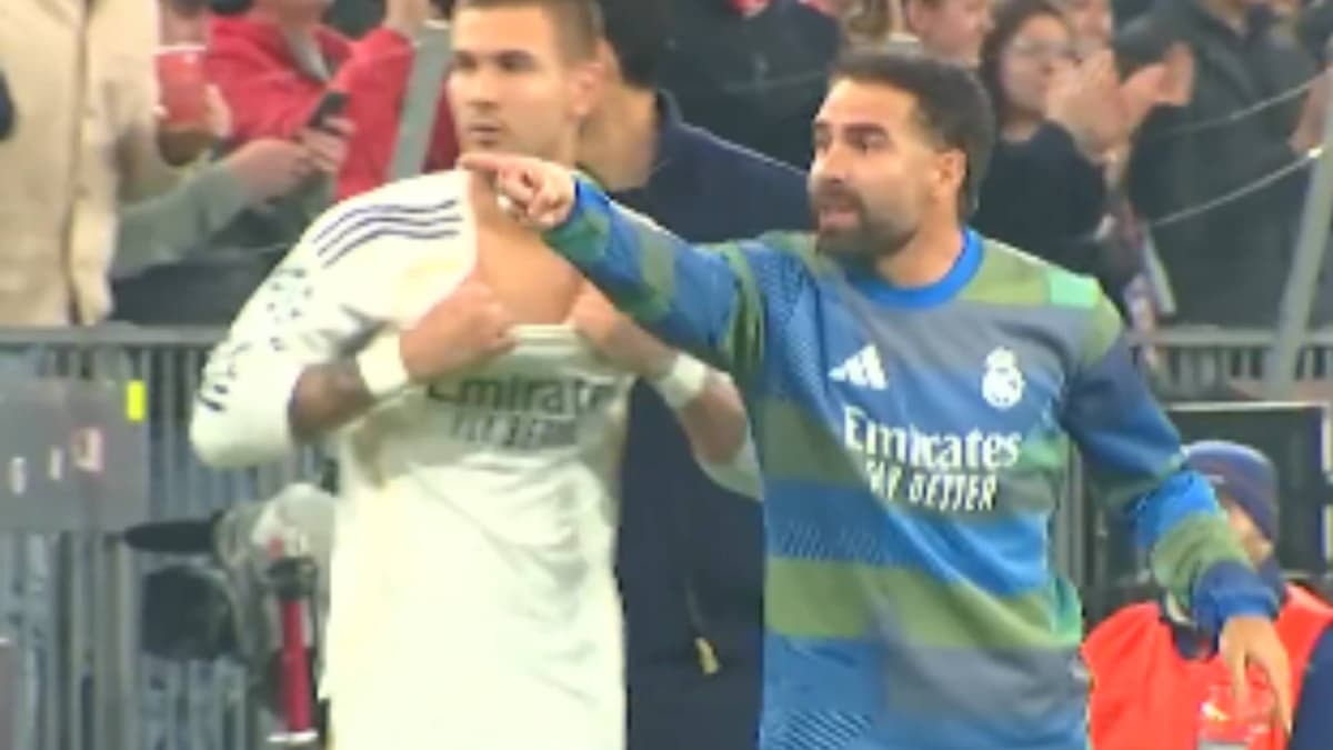 Carvajal señala al culpable de la eliminación del Madrid: "¡Es por tu culpa! ¡Es por tu pu** culpa!"