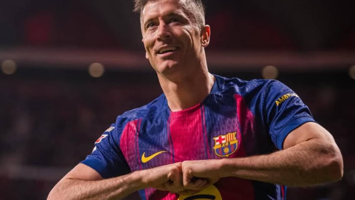 Lewandowski muestra sus cartas sobre su futuro en el Barcelona: "El club sabe lo que pienso"