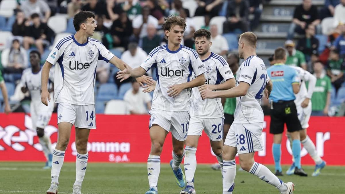 El Como se aleja de la Champions, a pesar de la fe de Nico Paz