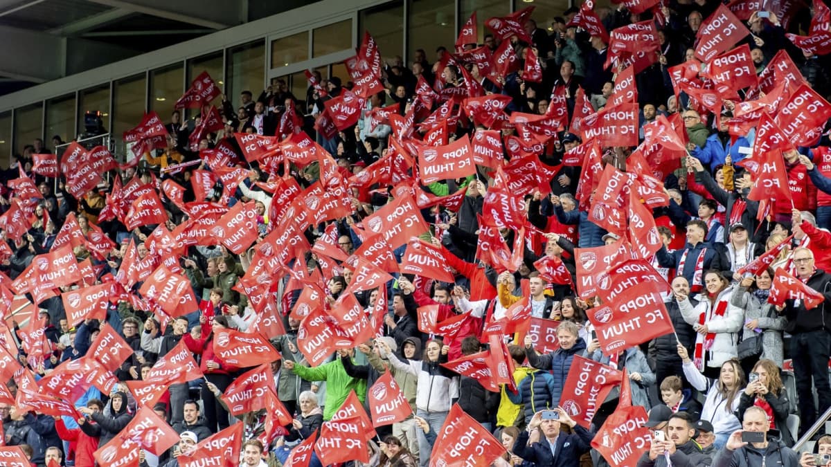 Thun, el milagro del fútbol suizo: "Si ganamos, a todos nos cambia la vida"