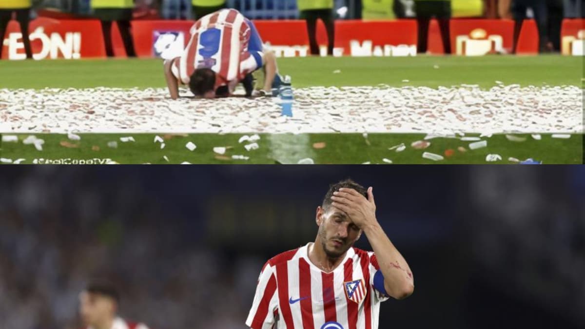 Koke, de la mítica bandera del Bernabéu... a las lágrimas de La Cartuja