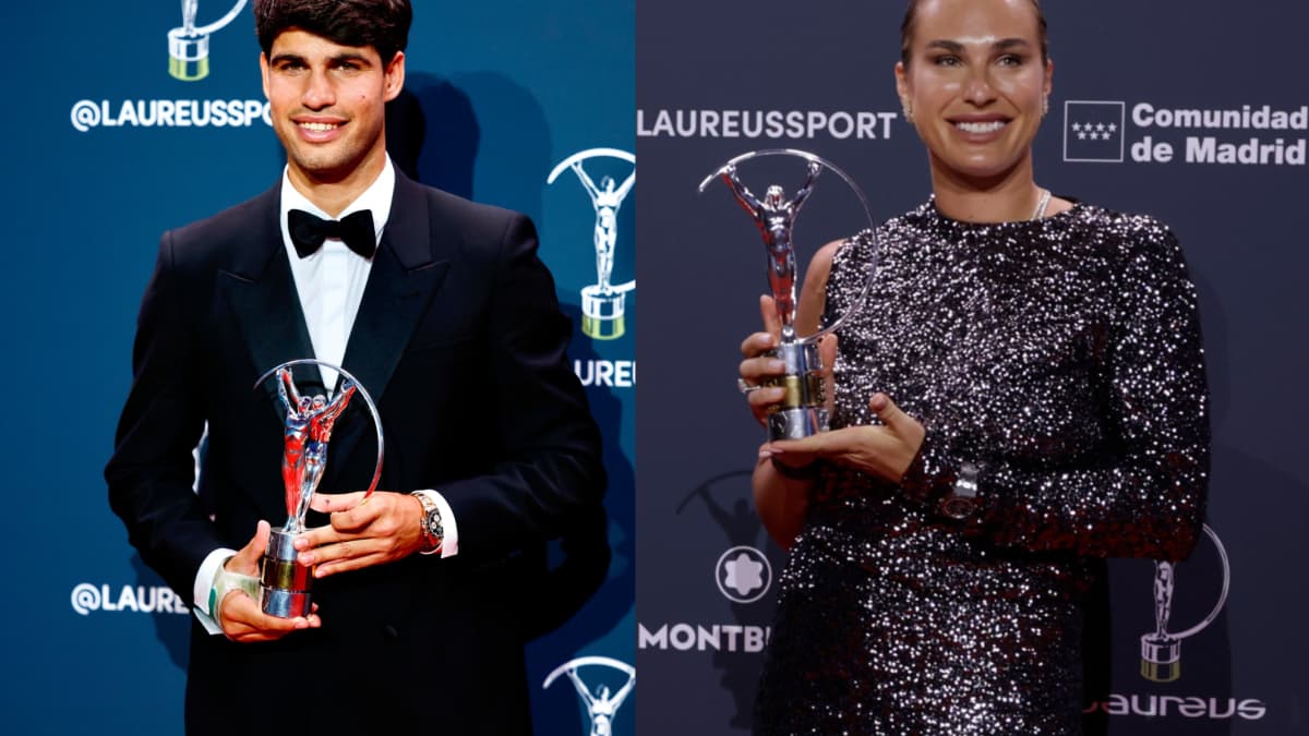 Alcaraz y Sabalenka ganan un 'Grand Slam' en Madrid