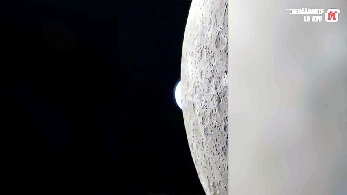 Espectaculares imágenes desde la Artemis II: así se oculta la Tierra desde la Luna