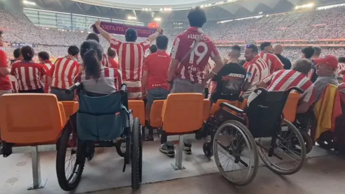 El Atlético devuelve el importe de las entradas de la final de Copa a los aficionados con movilidad reducida