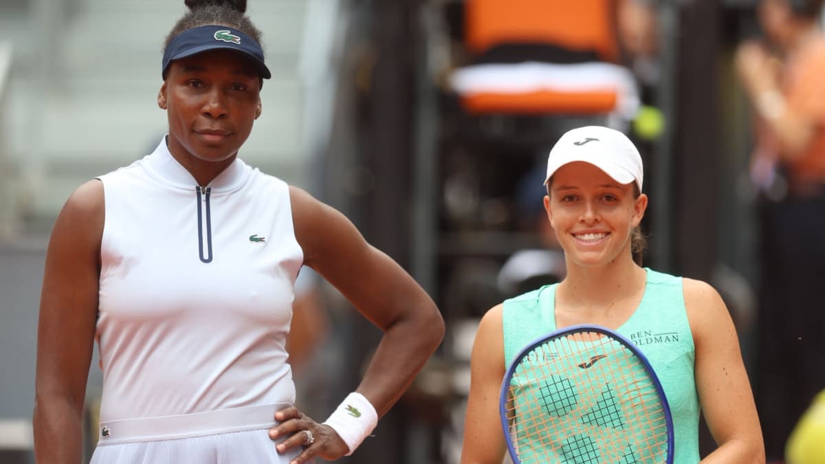 Quevedo se hace protagonista venciendo a una Venus Williams que exprime su leyenda