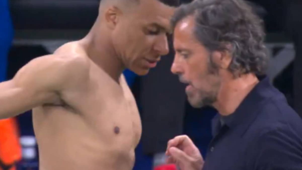 Quique le pidió la camiseta a Mbappé tras perder en: "Esto ha pasado toda la vida"