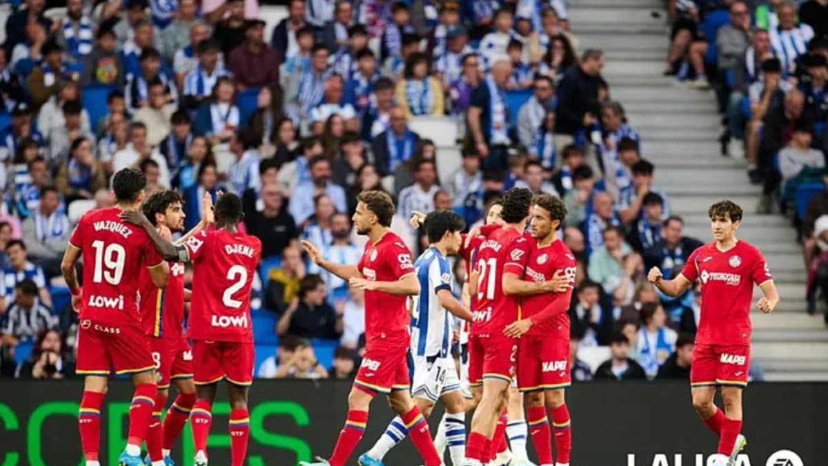 El Getafe logra ganar sin tirar a portería