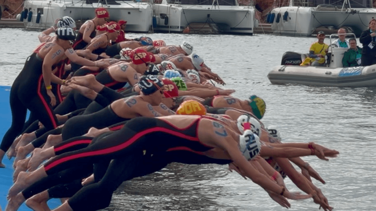 Moesha Johnson se lleva los 10K en la Copa del Mundo de Aguas Abiertas en Ibiza