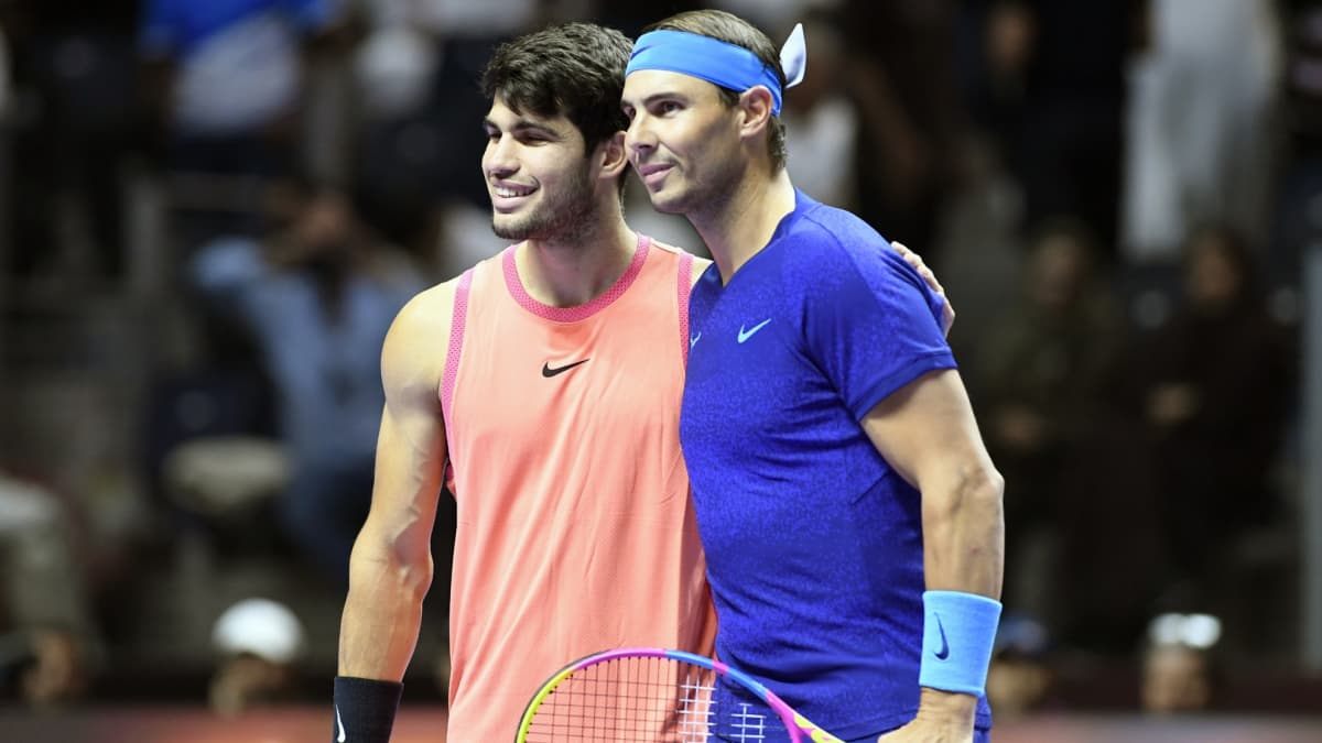 Rafa Nadal se vuelca con Carlos Alcaraz