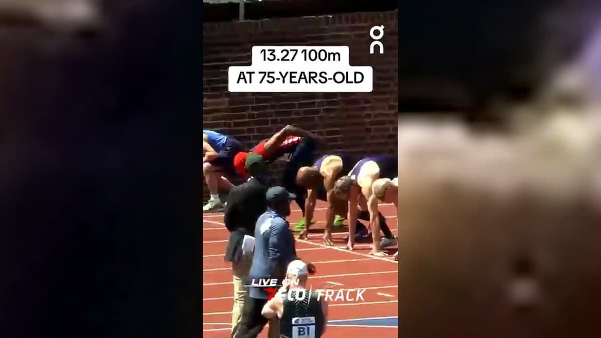 El hombre de 75 años que corre más rápido que la mayoría de los jóvenes