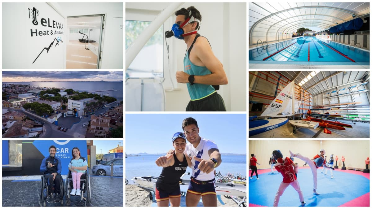 CAR Región de Murcia: una fábrica de campeones con altitud a la carta y al nivel del mar