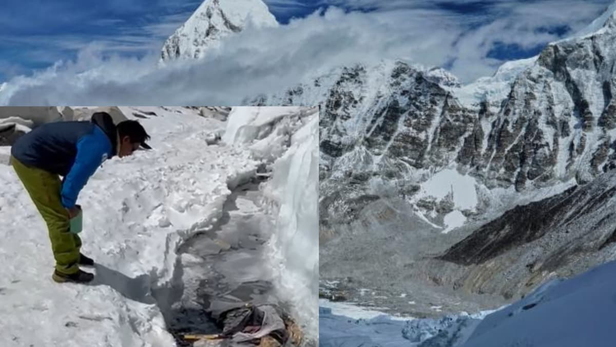 El deshielo deja al descubierto un cadáver en el Everest