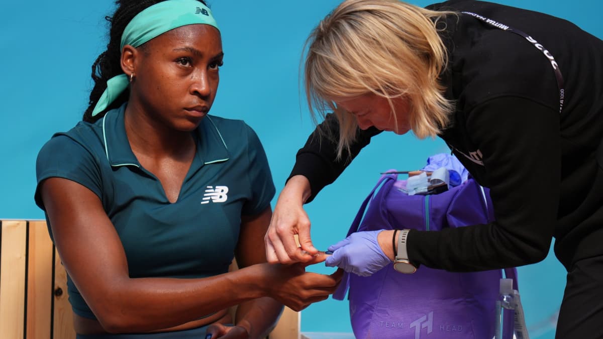 Coco Gauff sobrevive al virus que acabó con Swiatek en Madrid: "Hay algo rondando entre nosotros"