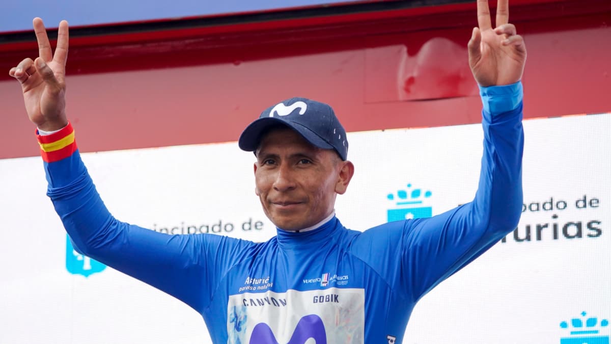 Nairo Quintana se regala Asturias en el año de su despedida del pelotón