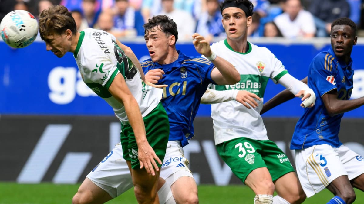 El subidón del Elche condena al Oviedo