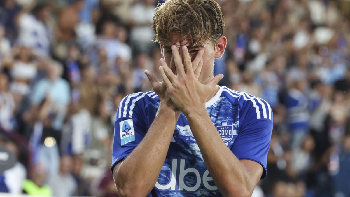 Nico Paz da el susto: "Está en el hospital y lo estamos evaluando"